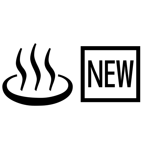 ♨🆕 Emoji Domain black and white Symbola rendering